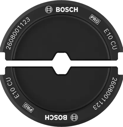 Matriz de crimpeado Bosch PRO E10 CU para cobre de 10 mm².